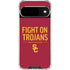 University of Southern California Fight On Trojans Red Google Pixel 10 Clear Case